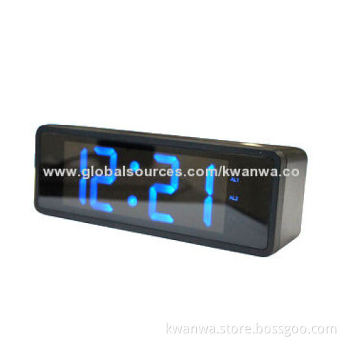 2014 Digital Novelty Table Alarm Clock with LED Colorful Displays, Two Alarm Functions